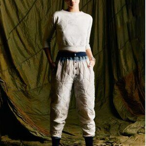 Imogene + Willie  x Alpha industry quilted liner pant. Hand dyed. Never worn